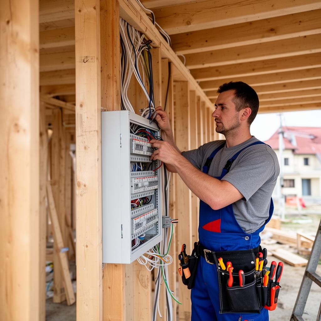Elektroinstalace novostavby — realizace Elektro Beskydy v lokalitě Frýdek-Místek