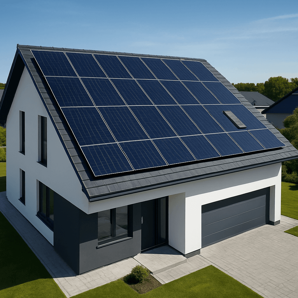 Fotovoltaické systémy — realizace Elektro Beskydy