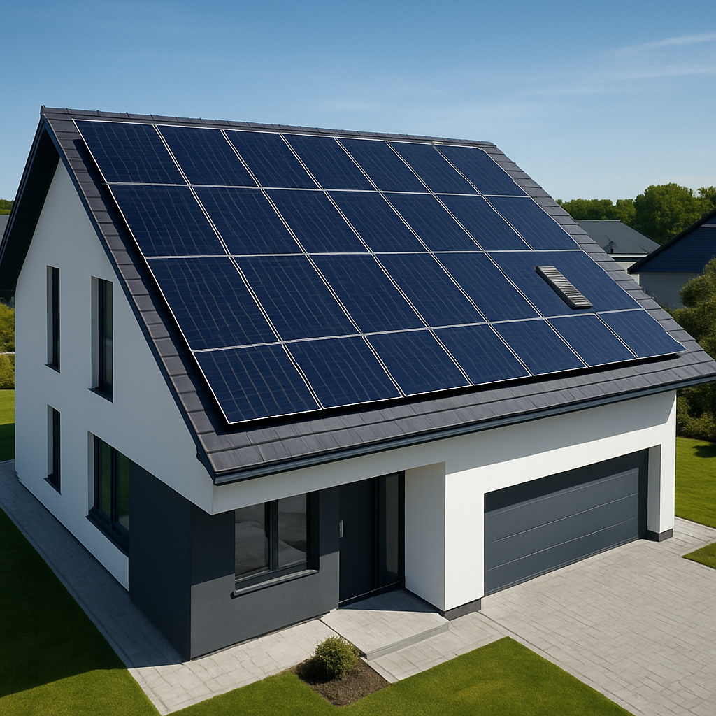 FVE 10 kWp s baterií — realizace Elektro Beskydy v lokalitě Frýdlant n. O.
